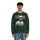 Vintage Baseball Player Sweatshirt - Classic Sports Graphic Crewneck