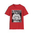 Vintage Baseball Player T-Shirt — Retro Chicago Baseball Graphic Tee
