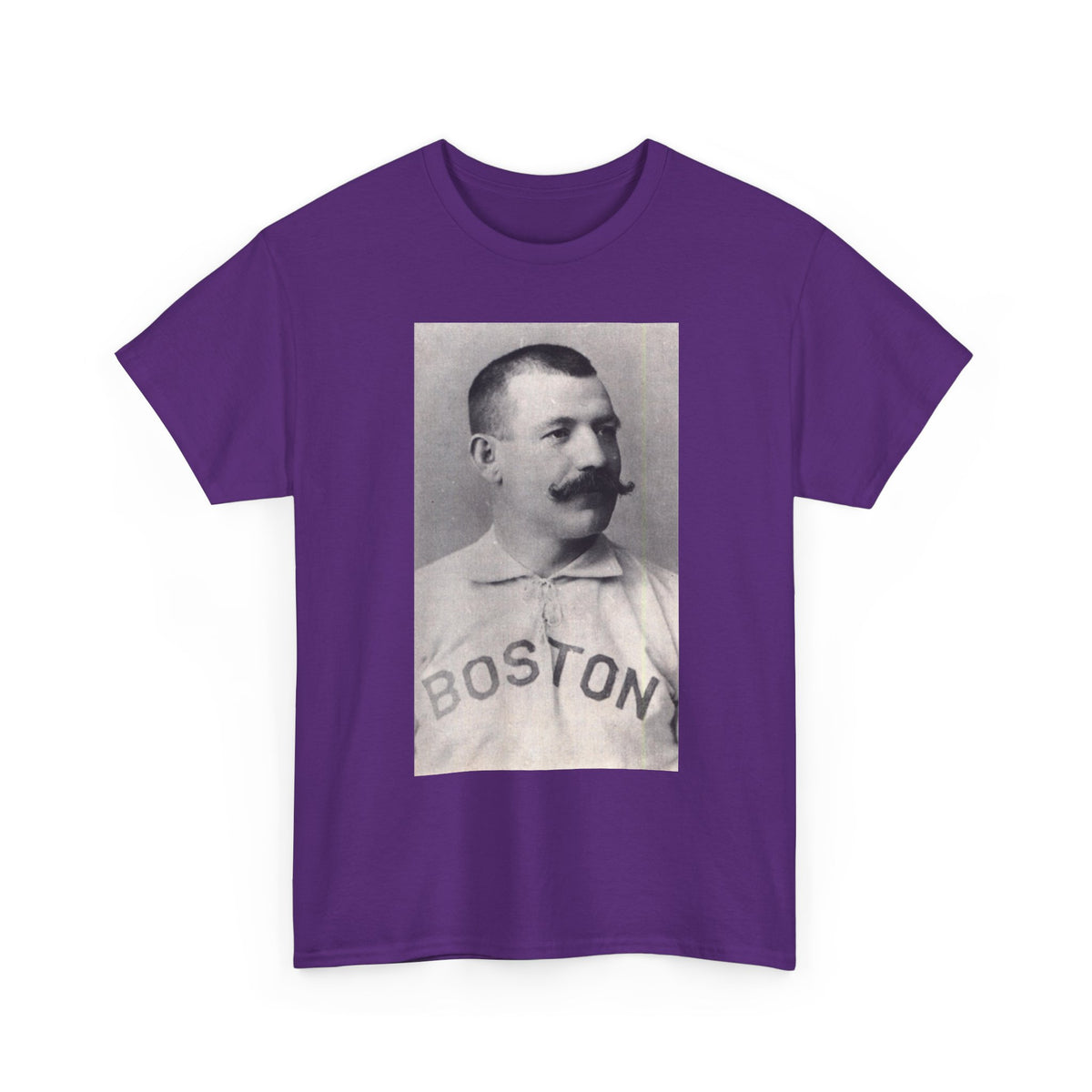 Vintage Boston Baseball Portrait T-Shirt – Retro Classic Baseball Graphic Tee