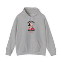 Olive’s Hair and Tanning Salon Hoodie. Vintage Olive Oyl Cartoon Graphic Pullover