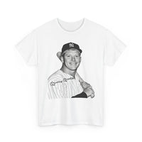 Vintage Baseball T-Shirt – Signed Roger Maris Portrait Tee