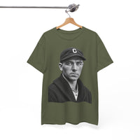 Vintage Baseball Player Portrait Tee