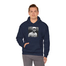 Vintage Baseball Player Hoodie — Classic Sports Graphic Pullover