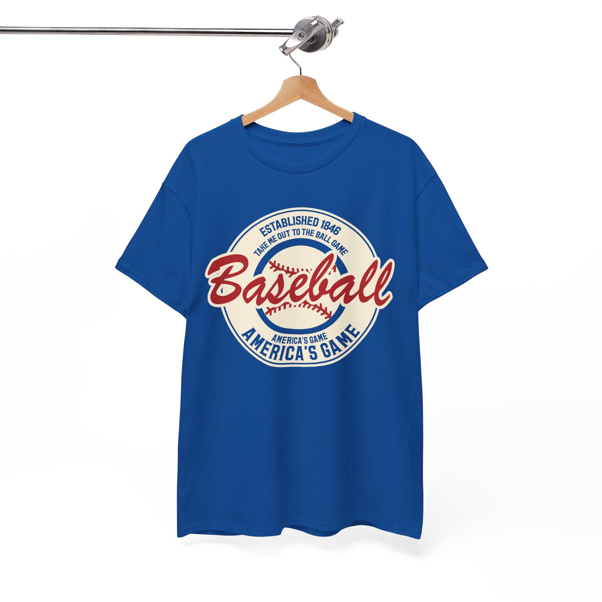 Vintage 'America's Game' Baseball T-Shirt — Retro Baseball Fan Tee