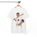 Vintage New York Yankees Baseball Player T-Shirt – Retro Batter Graphic Tee