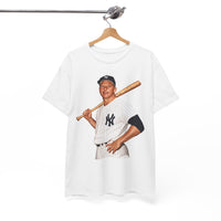 Vintage New York Yankees Baseball Player T-Shirt – Retro Batter Graphic Tee