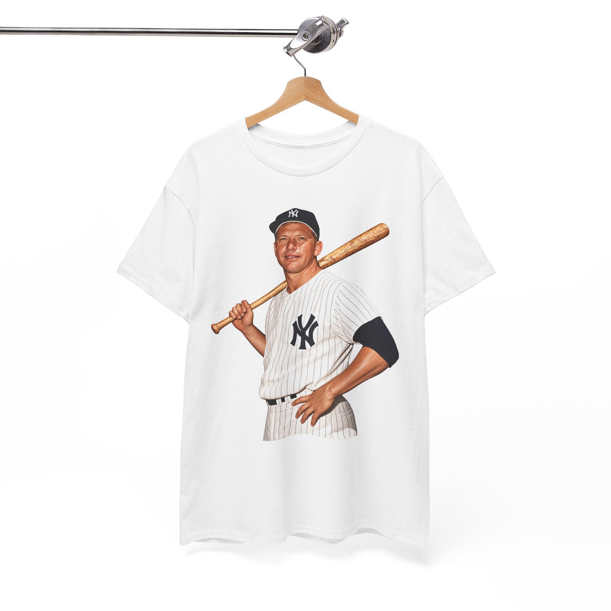 Vintage New York Yankees Baseball Player T-Shirt – Retro Batter Graphic Tee
