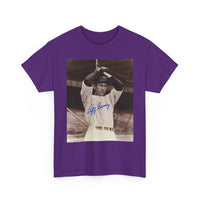 Vintage Babe Ruth Signed Photo T-Shirt — Retro Baseball Autograph Graphic Tee