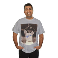 Vintage Babe Ruth Signed Photo T-Shirt — Retro Baseball Autograph Graphic Tee