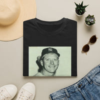 Vintage Baseball Photo T-Shirt — Signed Portrait Graphic Tee