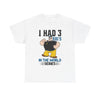 I Had 3 RBIs In the World Series Shirt - Funny Baseball Fan Graphic Tee