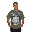 Vintage Chicago Baseball Photo T-Shirt — Retro Black & White Player Legend Tee
