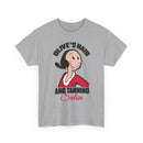 Olive’s Hair & Tanning Salon T-Shirt — Vintage Olive Oyl Cartoon Tee