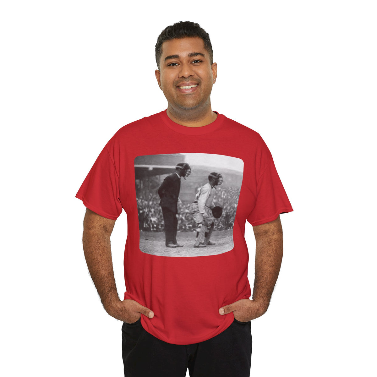Vintage Baseball Photo T-Shirt – Classic Retro Sports Graphic Tee