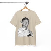 Vintage Baseball T-Shirt – Signed Roger Maris Portrait Tee