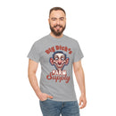 Graphic T‑Shirt — "Big Dick's Farm Supply" Vintage Cartoon Logo Tee