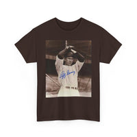 Vintage Babe Ruth Signed Photo T-Shirt — Retro Baseball Autograph Graphic Tee
