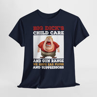 Funny 'Big Dick's Child Care' Graphic Tee — Novelty Dad Humor T-Shirt