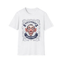 Pete’s Pickled Pigs Feet T-Shirt — Retro Carnival Novelty Tee