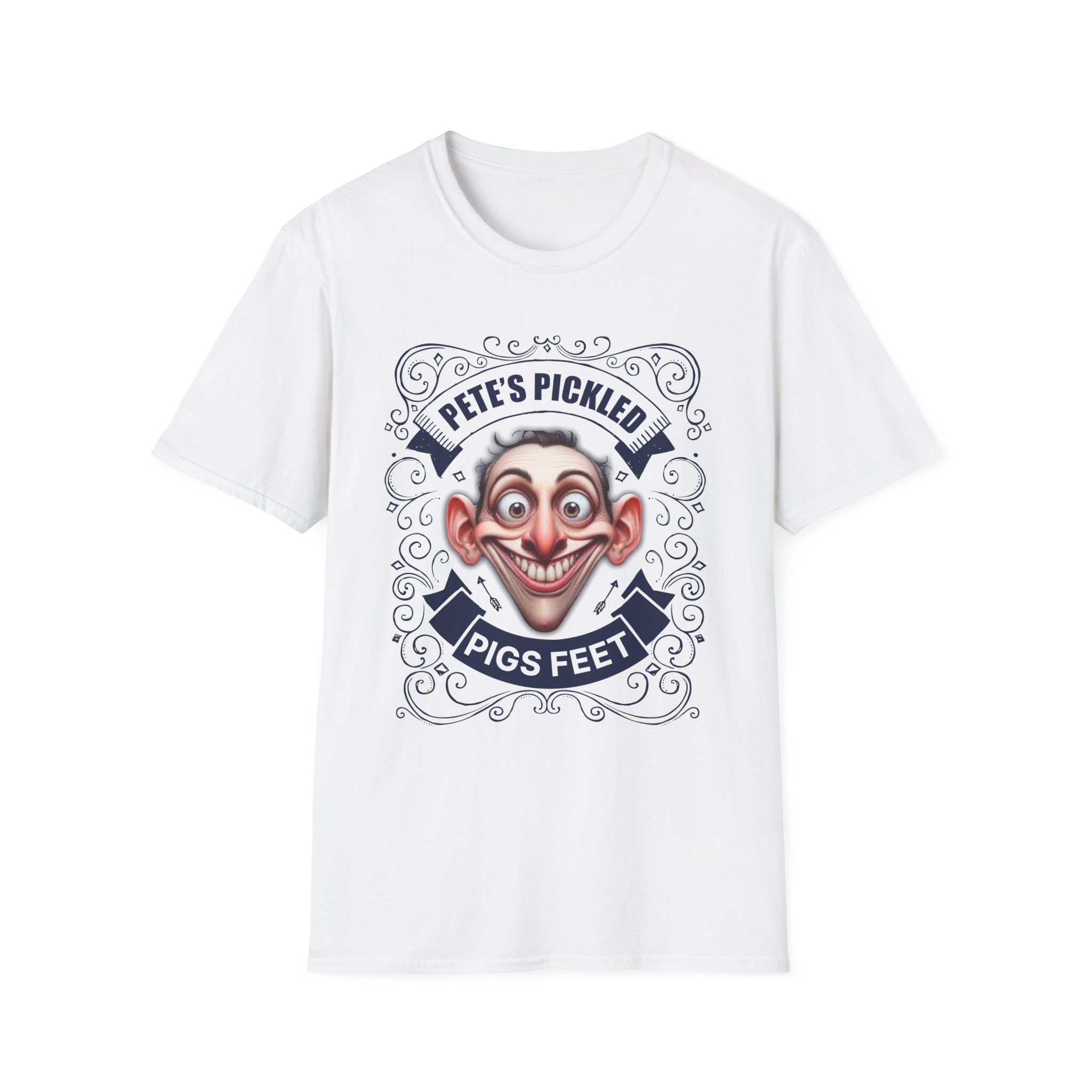 Pete’s Pickled Pigs Feet T-Shirt — Retro Carnival Novelty Tee
