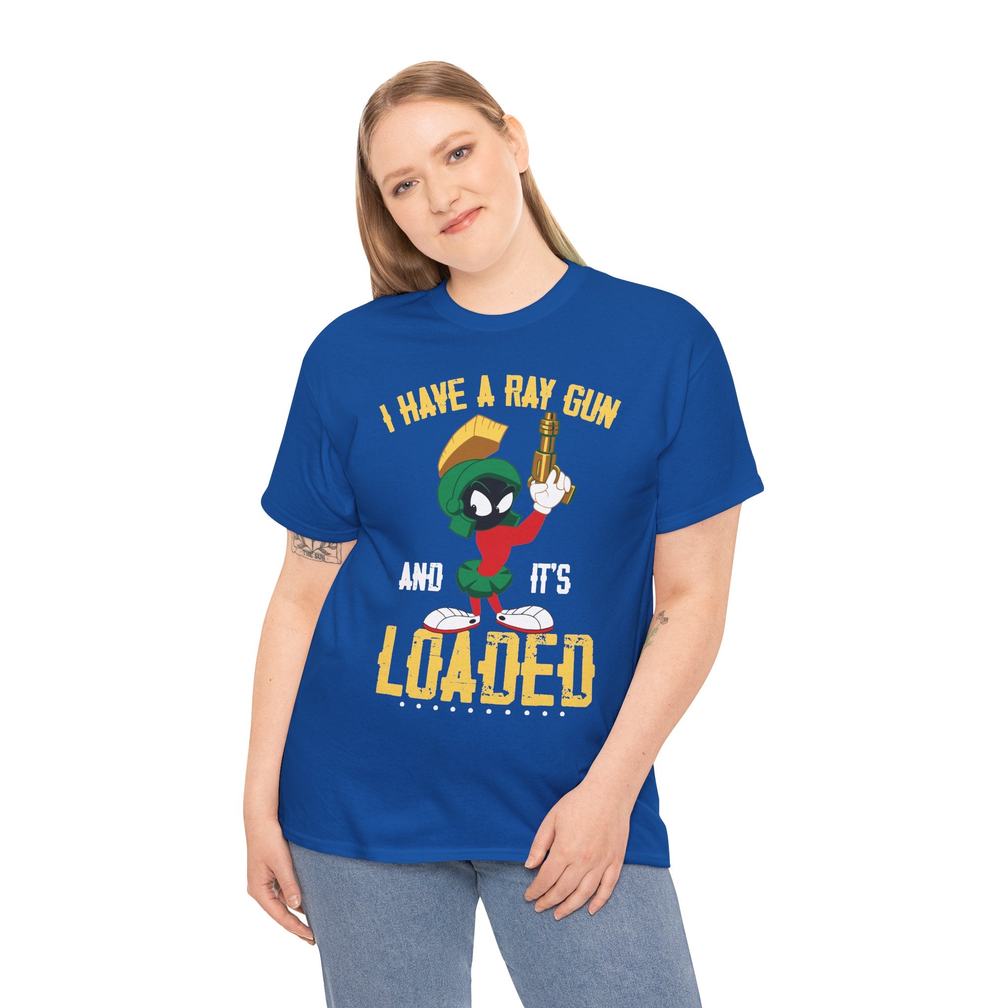 Marvin the Martian "I Have a Ray Gun and It's Loaded" T-Shirt