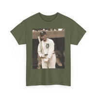 Vintage Detroit Baseball Photo T-Shirt — Retro Sports Legend Graphic Tee