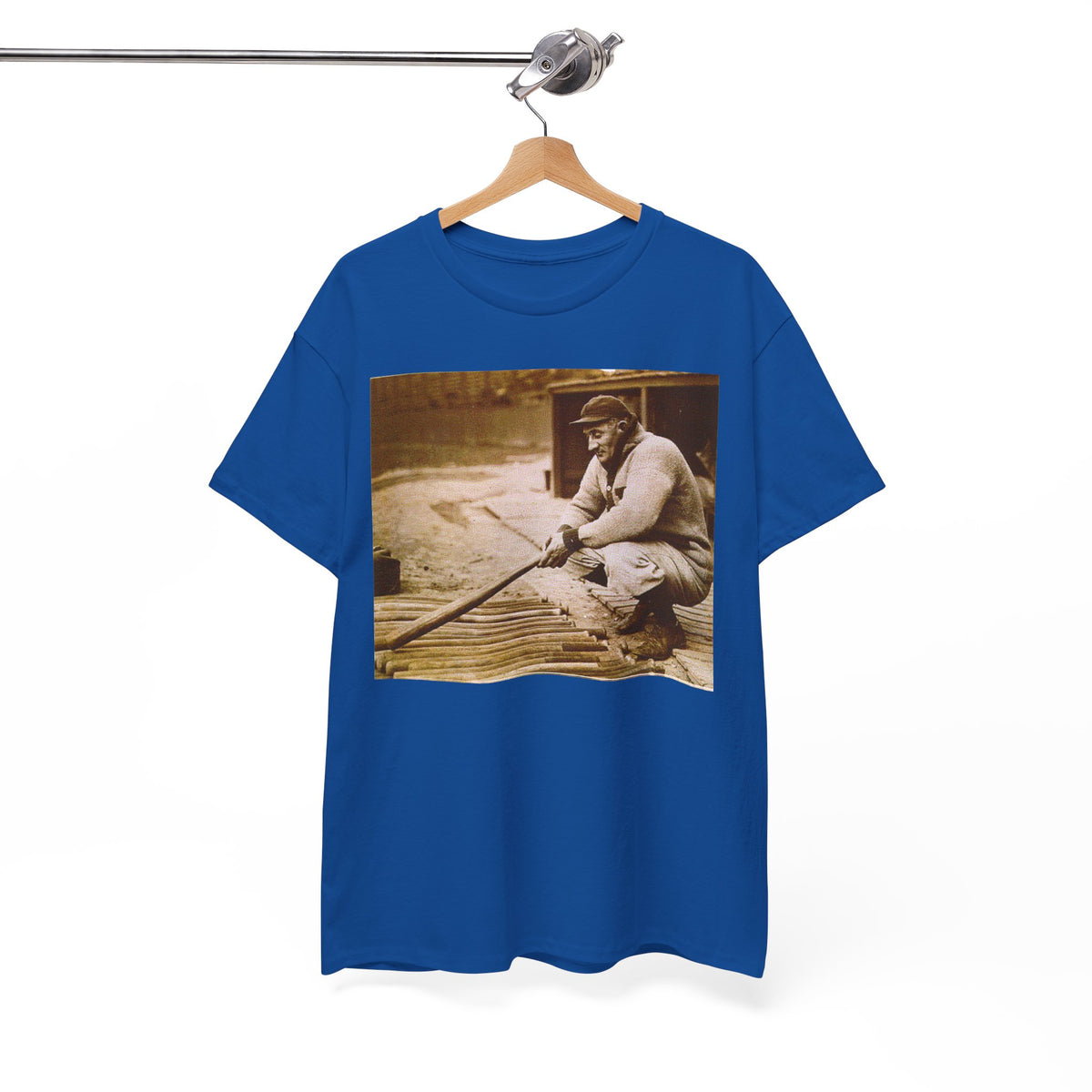 Vintage Baseball Photo T-Shirt – Retro Classic Baseball Player Tee