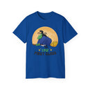 I Fly First Class — Funny Witch Halloween T-Shirt