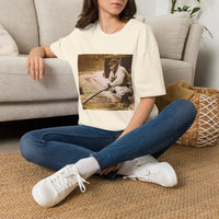 Vintage Fisherman Photo T-Shirt