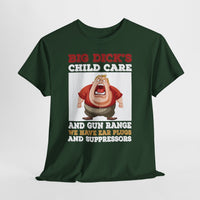 Funny 'Big Dick's Child Care' Graphic Tee — Novelty Dad Humor T-Shirt