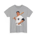 Vintage New York Yankees Baseball Player T-Shirt – Retro Batter Graphic Tee