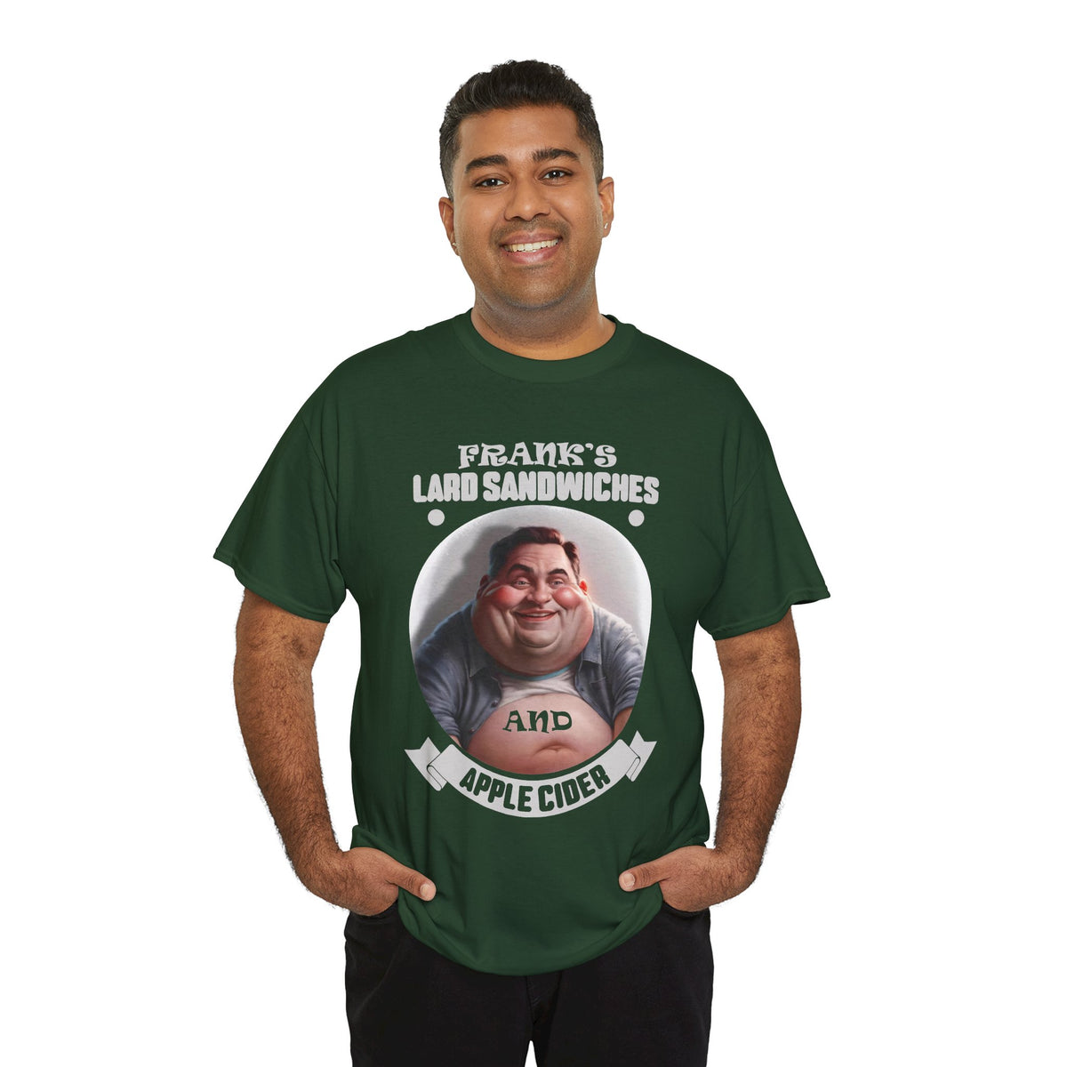 Frank's Landsknecht Apple Cider T-Shirt — Funny Retro Foodie Graphic Tee