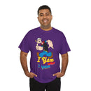 Retro Cartoon 'I Yam What I Yam' Graphic Tee