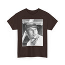 Vintage Baseball Portrait T-Shirt – Classic Retro Player Tee