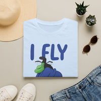 I Fly First Class T‑Shirt — Funny Travel Graphic Tee