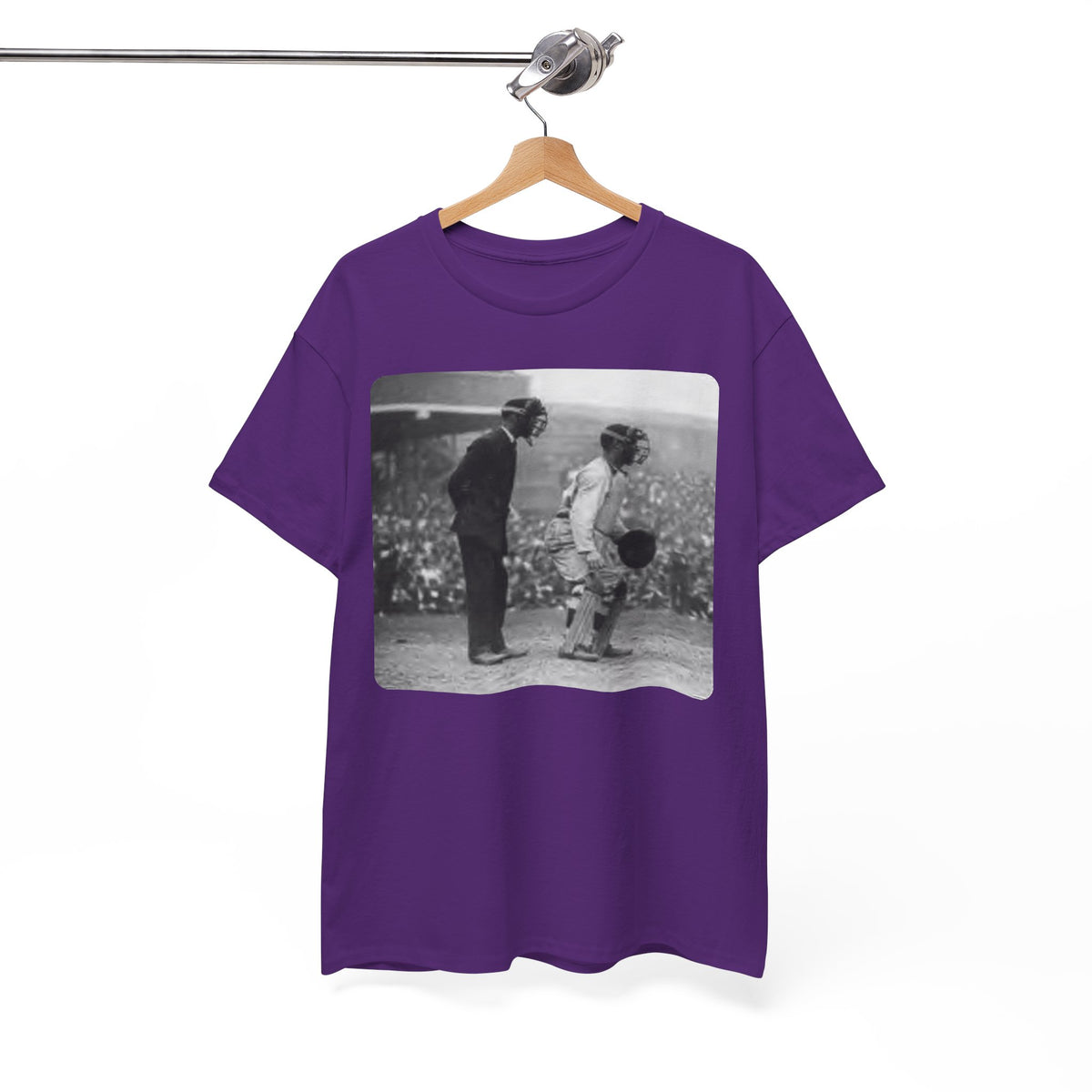 Vintage Baseball Photo T-Shirt – Classic Retro Sports Graphic Tee