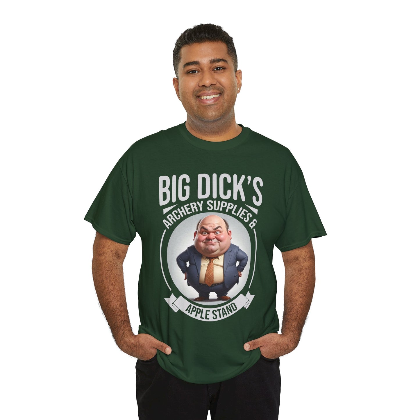 Big Dick's Archery Supplies Funny Graphic Tee — Novelty Archery T-Shirt