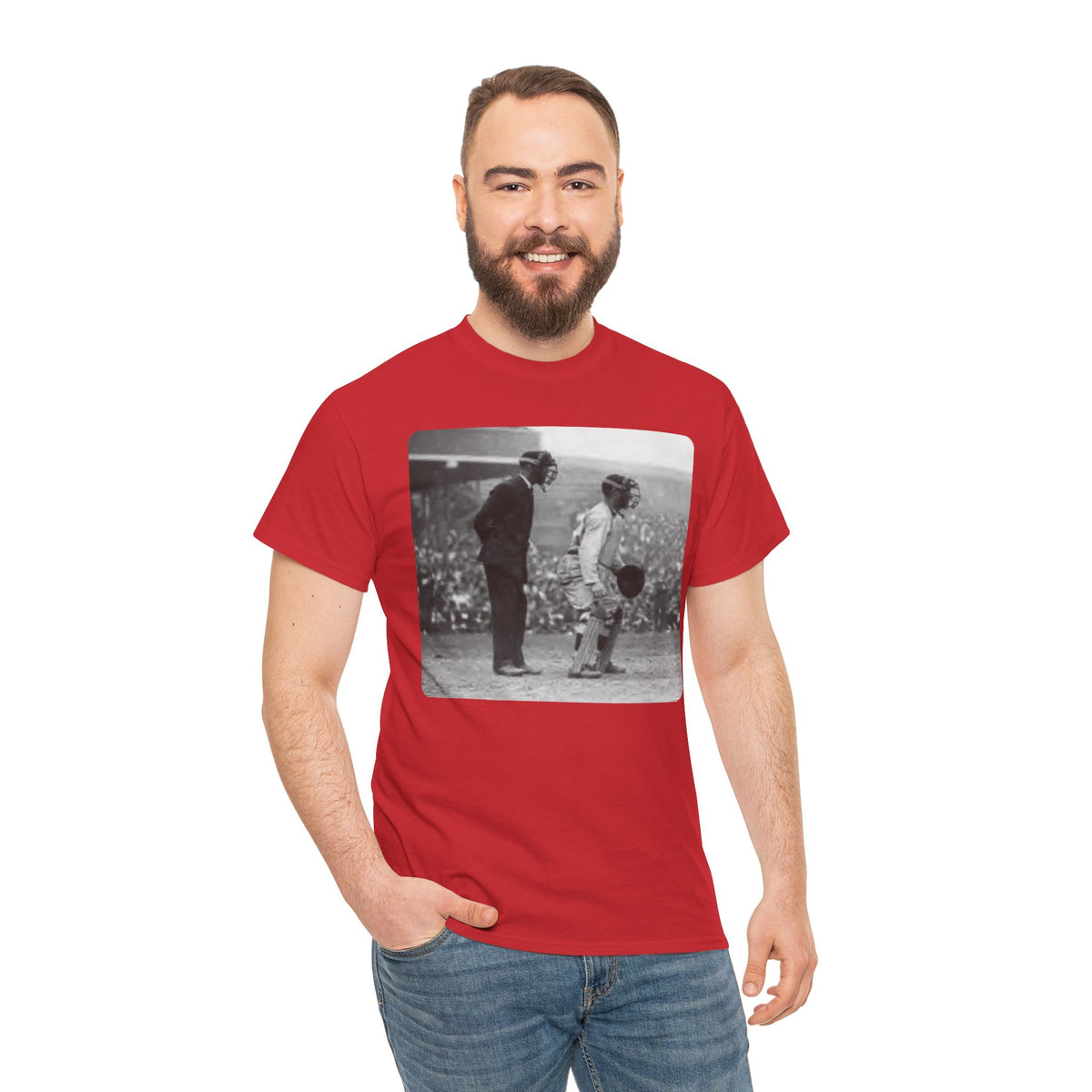 Vintage Baseball Photo T-Shirt – Classic Retro Sports Graphic Tee