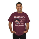 Ammunition & Knife Sharpening Graphic Tee — Novelty Vintage Hunting Shirt