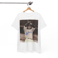 Vintage Babe Ruth Signed Photo T-Shirt — Retro Baseball Autograph Graphic Tee