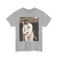 Vintage Detroit Baseball Photo T-Shirt — Retro Sports Legend Graphic Tee