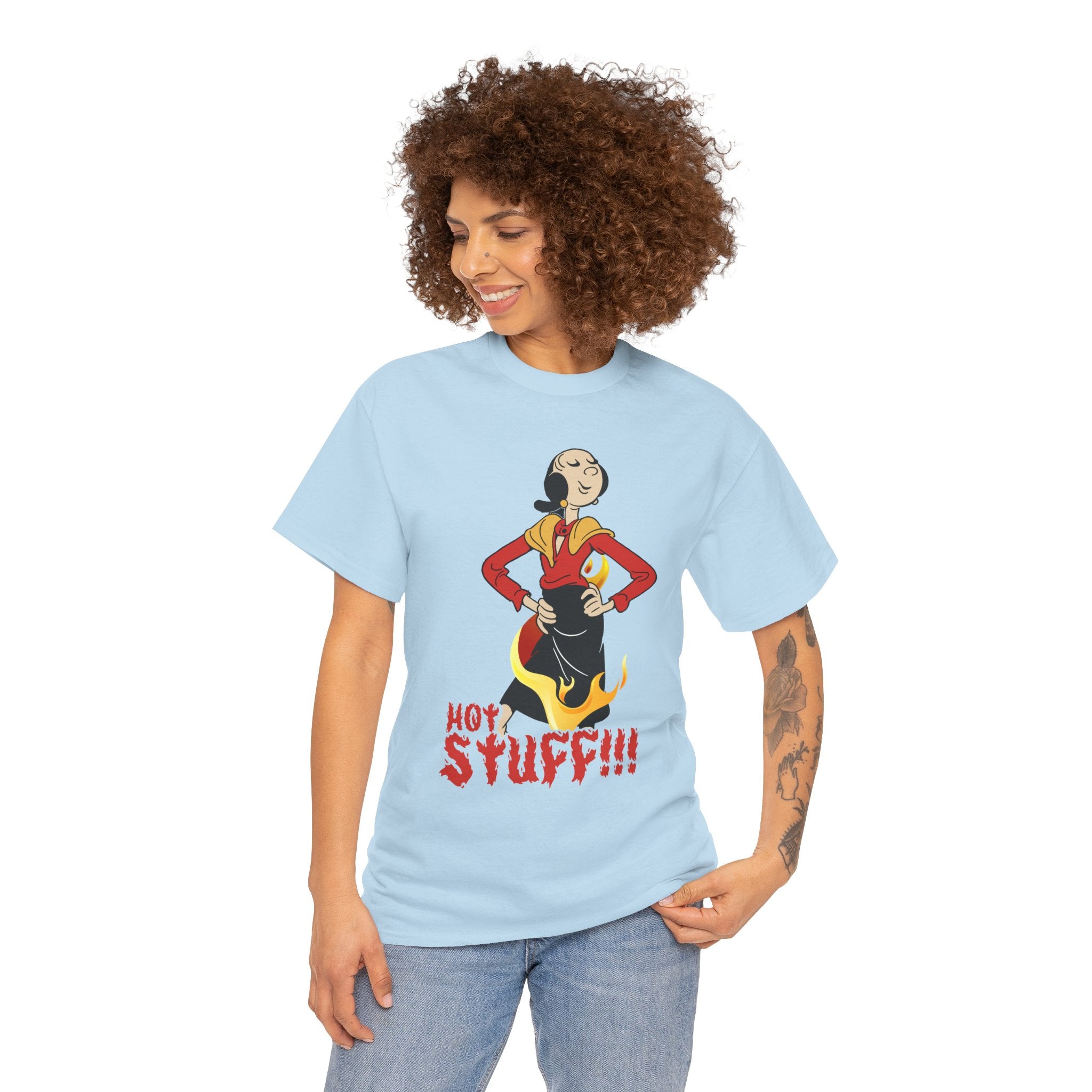 Hot Stuff Retro Pinup T-Shirt