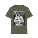 Vintage Baseball Player T-Shirt — Retro Chicago Baseball Graphic Tee