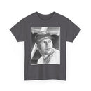 Vintage Baseball Portrait T-Shirt – Classic Retro Player Tee