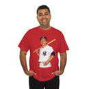 Vintage New York Yankees Baseball Player T-Shirt – Retro Batter Graphic Tee