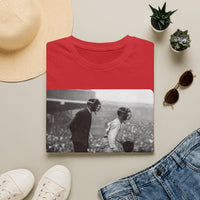 Vintage Baseball Umpire and Batter Photo T-Shirt