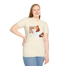 Chicken Cartoon T-Shirt — "That’s a Joke Son! You Missed It! Flew Right By Ya!"
