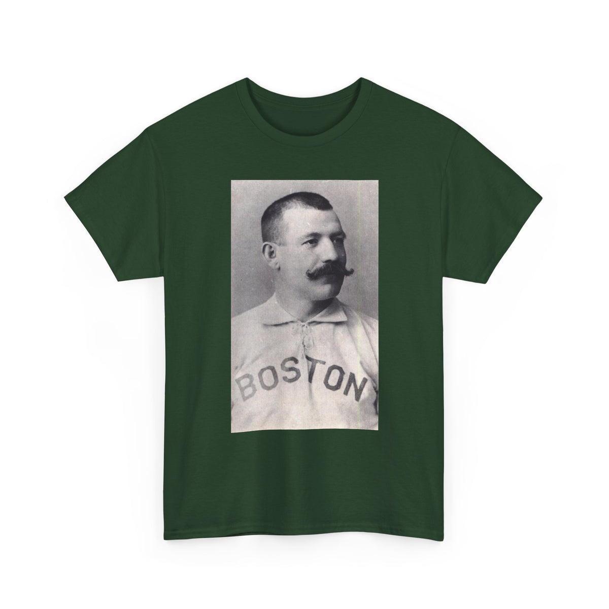 Vintage Boston Baseball Portrait T-Shirt – Retro Classic Baseball Graphic Tee