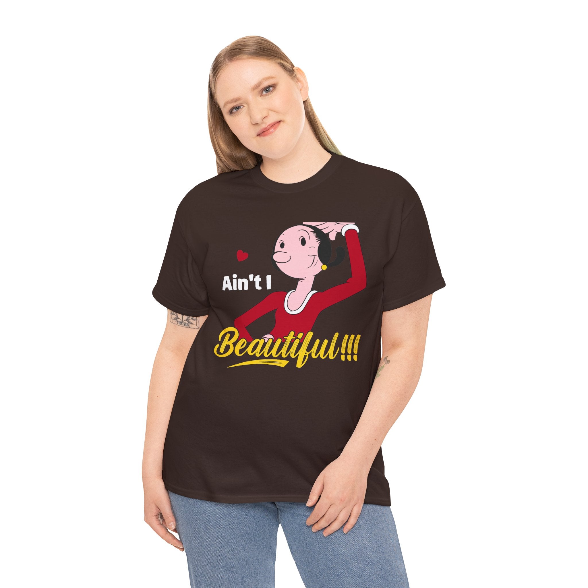Ain't I Beautiful!!! T-Shirt — Retro Pin-Up Graphic Tee