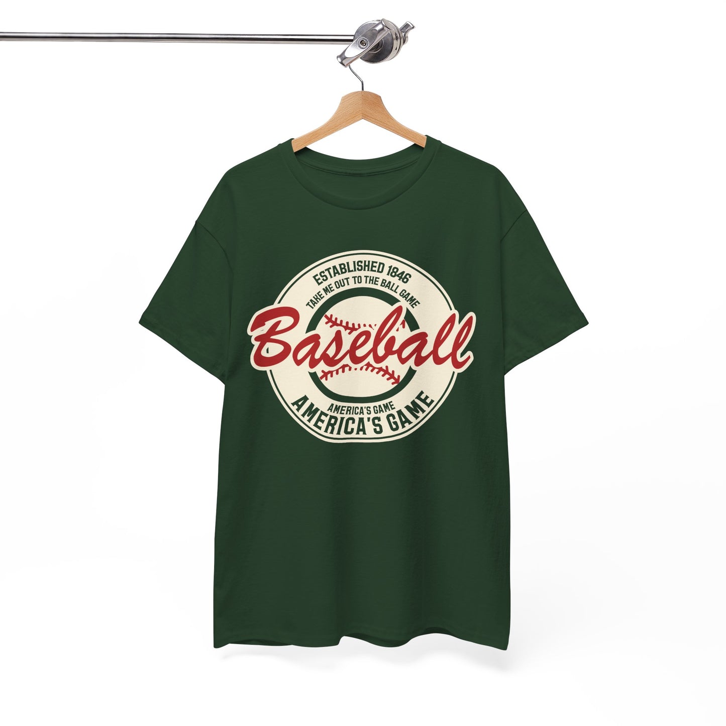 Vintage 'America's Game' Baseball T-Shirt — Retro Baseball Fan Tee
